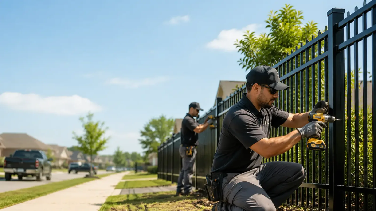 Metal Fence Installation in Annapolis Junction, MD